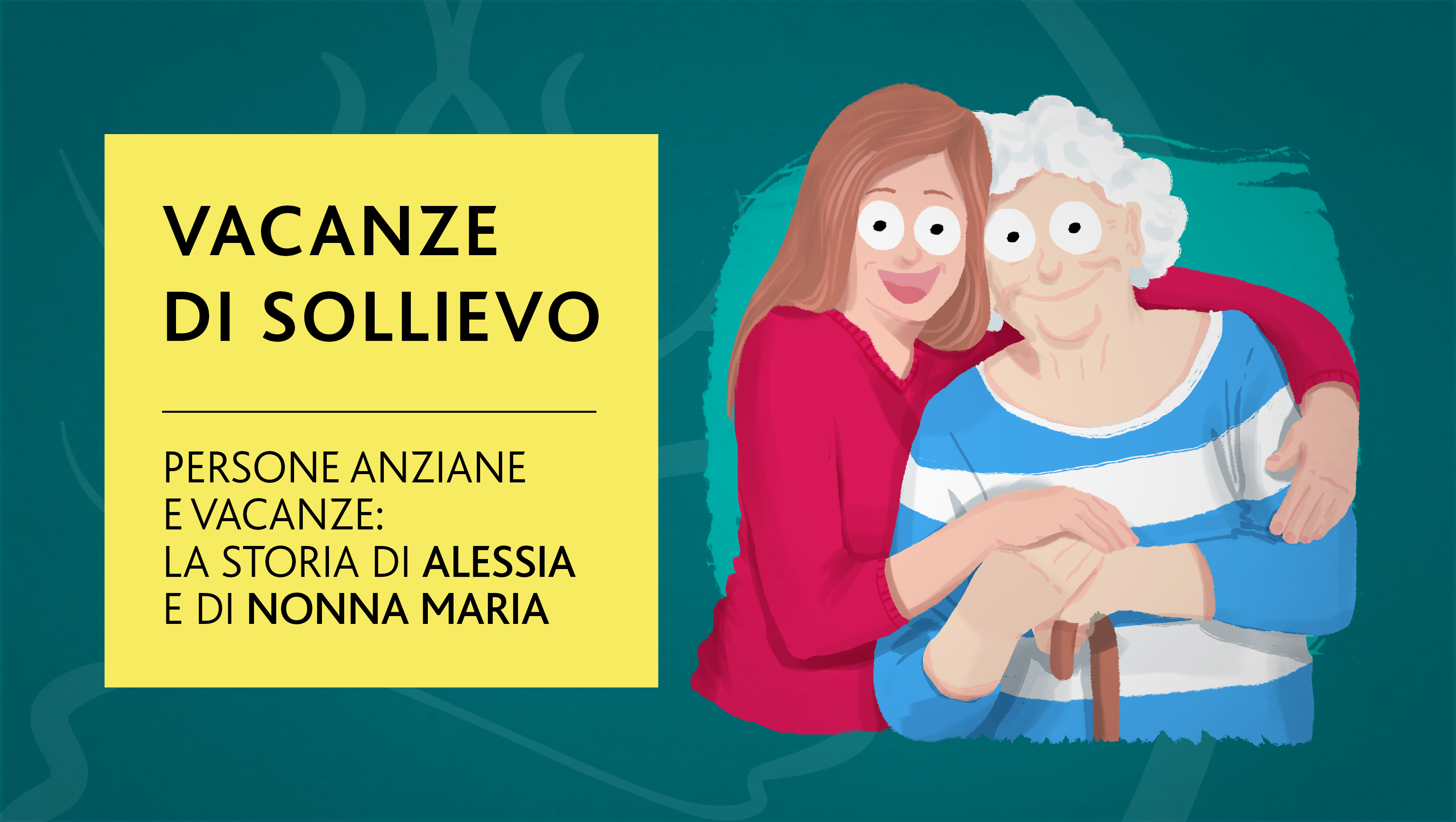 Disegni Di Persone Anziane.Persone Anziane E Vacanze La Storia Di Alessia E Di Nonna Maria Villagecare It